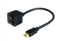 Разветвитель HDMI шт. на 2гн.HDMI (провод) - вид 1 миниатюра
