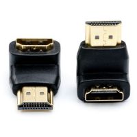 Переходник HDMI папа на HDMI мама (угол) - вид 1 миниатюра