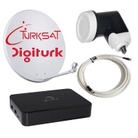 Комплект спутникового телевидения Turksat / Digiturk - вид 1 миниатюра